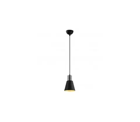Svietidlá  Luster na lanku KEM 1xE27/40W/230V čierna 892OPV1651