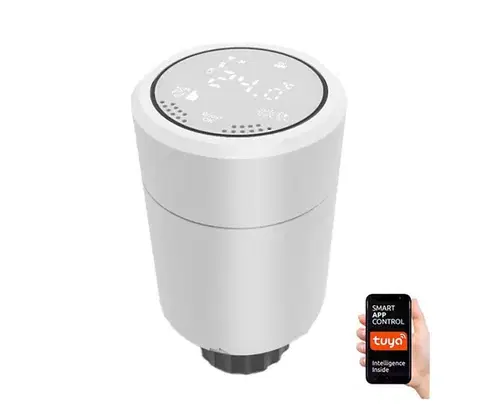 LED osvetlenie  NEO 07732L - Termostatická hlavica 2xAA/3V Tuya 07732L