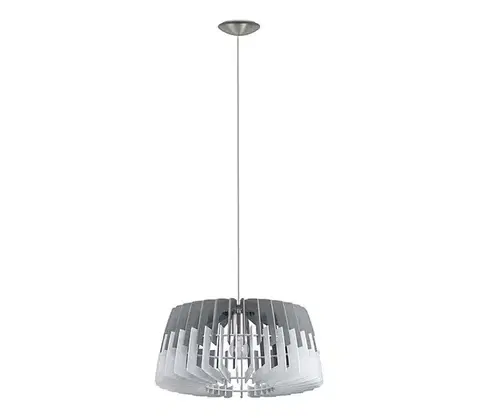 Svietidlá Eglo 32826 - Luster ARTANA 1xE27/60W/230V šedá 480mm 32826