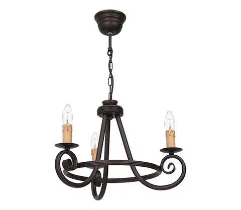 Svietidlá  Reťazový luster FAUST 3xE14/15W/230V 9825A
