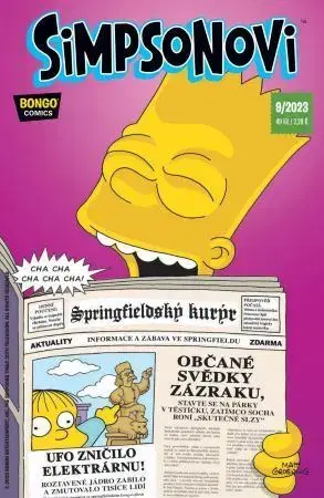 Komiksy Simpsonovi 9/2023 - Bill Morrison,Filip Drlík
