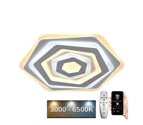Svietidlá  LED Stmievateľné stropné svietidlo LED/95W/230V 3000-6500K + DO J1305/W