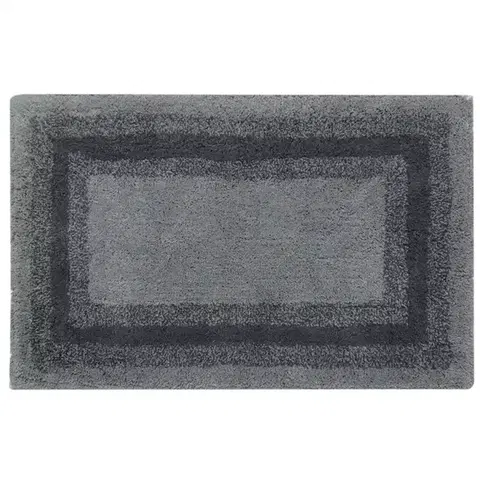 Koberčeky a rohože do kúpeľne Súprava kúpeľňových koberčekov 50x80cm + 55x45cm sivá