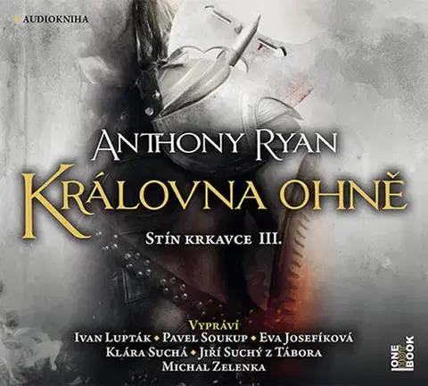 Sci-fi a fantasy OneHotBook Královna ohně: Stín krkavce III - audiokniha