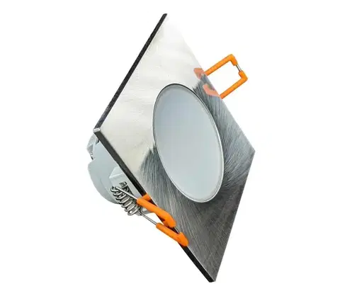 Svietidlá Greenlux LED Kúpeľňové podhľadové svietidlo BONO LED/8W/230V 4000K IP65 chróm 