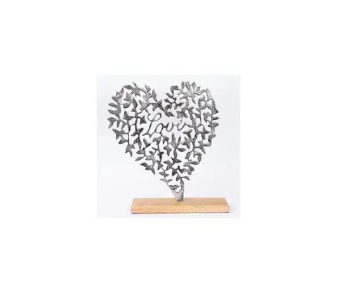 Taburetky Eurolamp Stolná dekorácia srdce 41x35 cm 752-28552