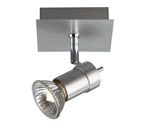 Svietidlá Philips 55080/48/PN - Bodové svietidlo TITAN 1xGU10/50W/230V 55080/48/PN