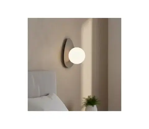 Svietidlá EMIBIG Nástenné svietidlo OVO 1xG9/8W/230V šedé 1530/K1