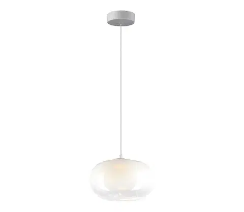 Svietidlá  LED Luster na lanku VASO LED/4W/230V pr. 18 cm biela ML1398