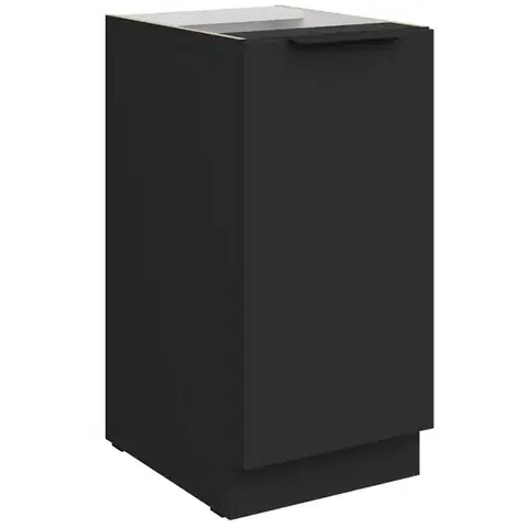 Kuchynské skrinky stojace Kuchynská skrinka Aria-Bl/Bl Anti Fingerprint 40d 1f Bb