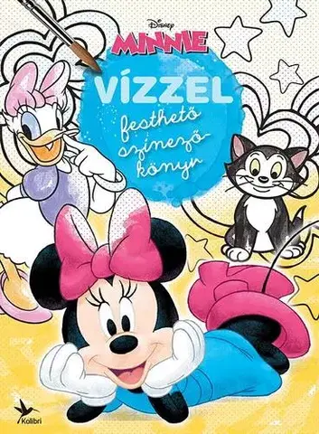 Nalepovačky, vystrihovačky, skladačky Vízzel festhető színezőkönyv: Minnie