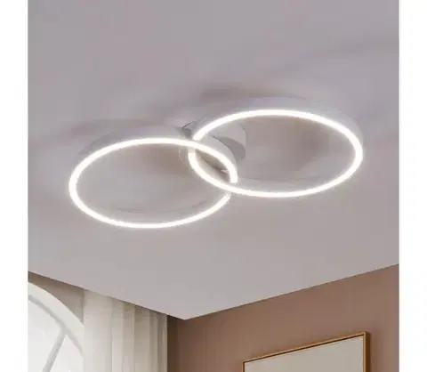 Svietidlá Eglo 900954 -LED RGBW Stmievateľné stropné svietidlo AMANDOLO 19,5W/230V biela + DO 900954