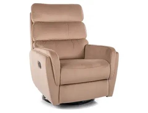 Kreslá Relaxačné kreslo Argos Velvet