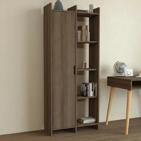 Knižnice Knižnica Offer - Antique Walnut