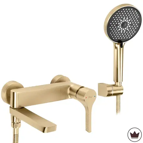 Kúpeľňové batérie REA - Kúpeľňová batéria PREMIUM Maxim Brush Gold REA-B2257