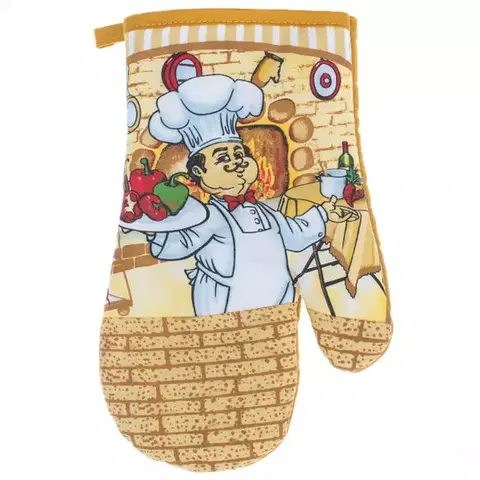 Dekorácie a bytové doplnky Kuchynská rukavica Cook II 27x17 cm 10001302