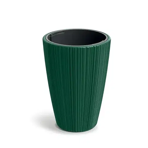 Kvetináče a truhlíky DMOR400-2411U plastový kvetináč 39 cm borovicovo zelená