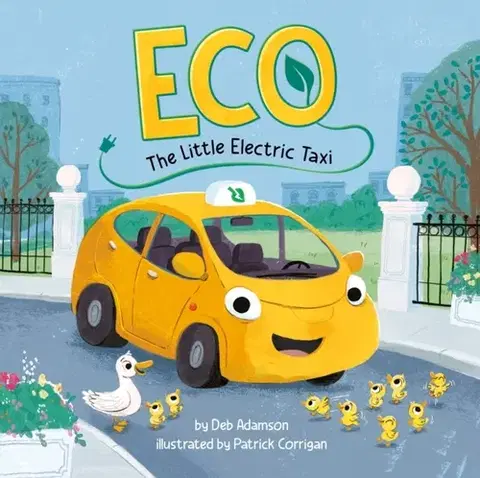 Leporelá, krabičky, puzzle knihy Eco: The Little Electric Taxi - Deb Adamson