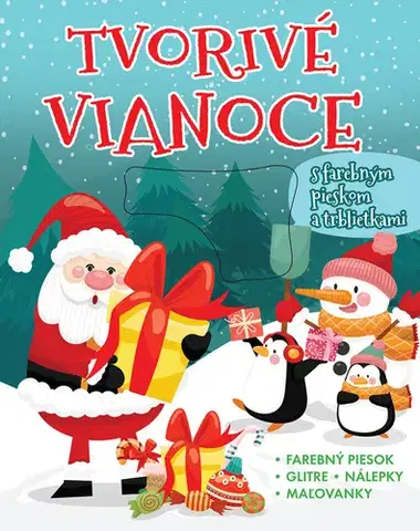 Nalepovačky, vystrihovačky, skladačky Tvorivé Vianoce
