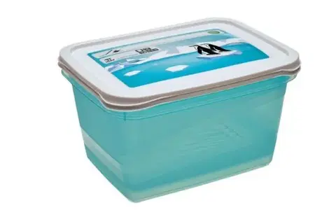 Dózy na potraviny Kinekus Dóza na potraviny plastová, sada 2ks, MAGIC ICE/POLAR 2L, 20,5x15,5x10,5cm, obdĺžnik