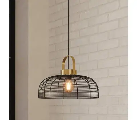 Svietidlá Eglo 43964 - Luster na lanku ROUNDHAM 1xE27/40W/230V pr. 45 cm 43964