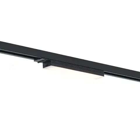 Koľajnicové svetelné systémy Moderné stropné svietidlo čierne pre koľajnicový systém 1-fázové 5W 400 lm 2700-4000K - Iconic Tsiri