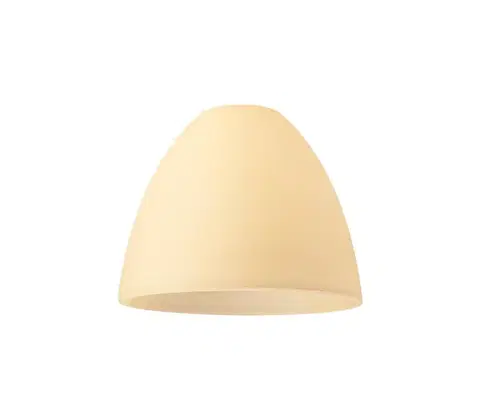 Lampy  Náhradné sklo TULIPAN E27 100x130 mm žltá klosz 54