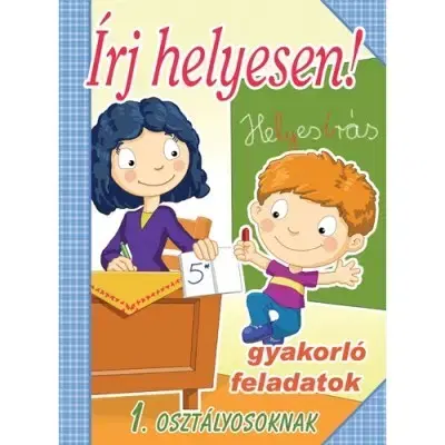 Príprava do školy, pracovné zošity Írj helyesen! 1. osztályosoknak