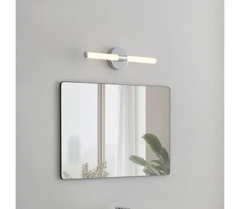 Kúpeľňové zrkadlá Eglo 901849 - LED kúpeľňové osvetlenie zrkadla RAMOLA LED/7,5W/230V 45cm IP44 chróm 901849