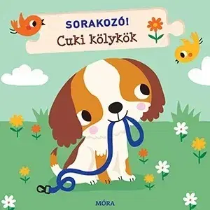 Leporelá, krabičky, puzzle knihy Sorakozó! - Cuki kölykök