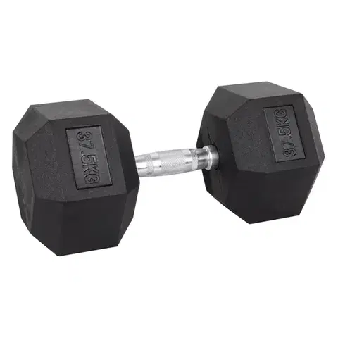 Činky Šesťhranná činka inSPORTline Hexsteel 37,5 kg