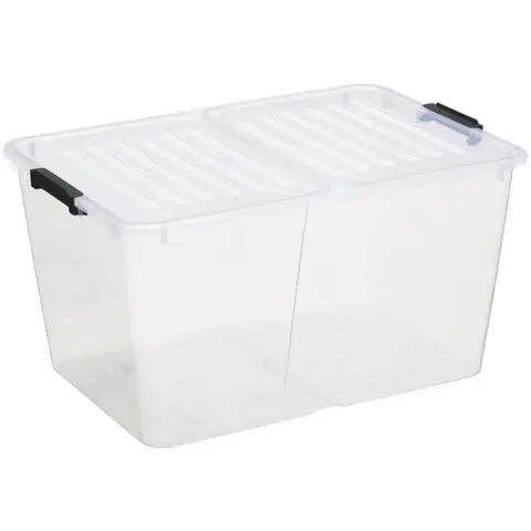 Boxy na skladovanie PLAST TEAM - Box FLEX úložný 50l transparentný