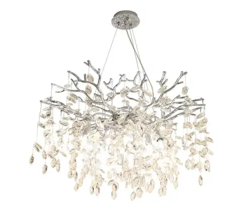 Svietidlá Zuma Line MD4115-1-ECN - Luster na lanku CINDY 10xG9/3,5W/230V chróm MD4115-1-ECN