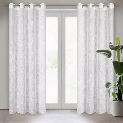 Závesy do spálne Záves LIREN 140X250 na priechodkách 401738