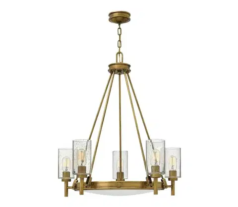 Svietidlá Elstead HK-COLLIER5 - Luster na reťazi COLLIER 5xE27/100W/230V HK-COLLIER5