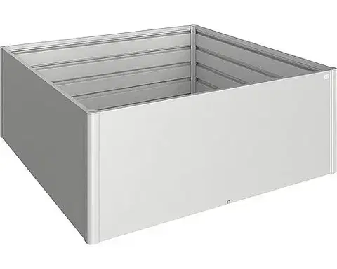 Truhlíky Biohort Zvýšený kvetináč na zeleninu BIOHORT 201,6 x 201,6 x 77 cm (strieborná metalíza)