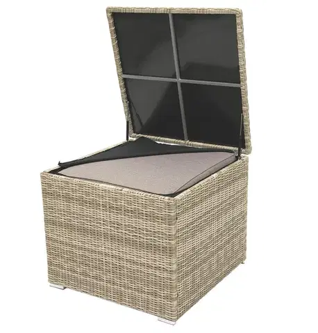 Príslušenstvo DEOKORK Box na podušky SEVILLA 82 x 82 cm (béžová)