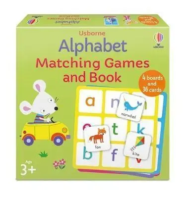 Pre deti a mládež - ostatné Alphabet Matching Games and Book - Kate Nolan,Jayne Schofield