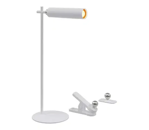 Lampy  LED Stmievateľná magnetická stolná lampa LED/3W/5V 4000K 1500 mAh biela 23041