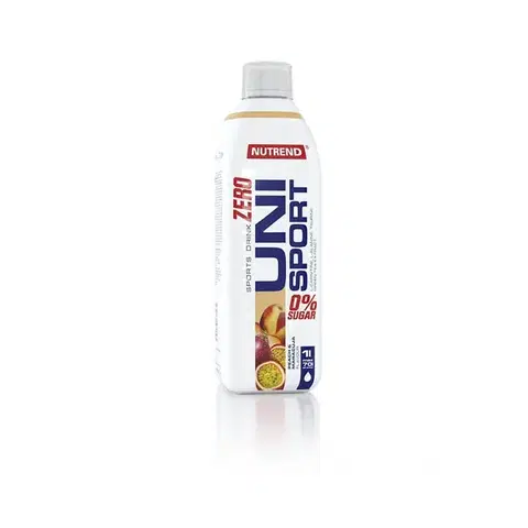 Energetické nápoje Hypotonický nápoj Nutrend Unisport Zero 1000 ml broskyňa-maracuja
