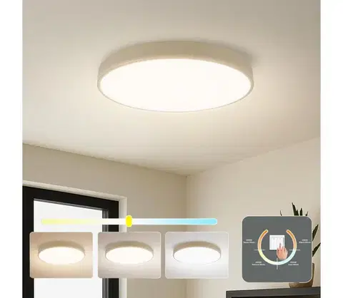 Svietidlá BRILAGI - LED stropné svetidlo POOL LED/60W/230V 3000/4000/6000K priemer 50 cm béžová BRI331