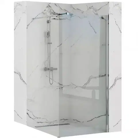 Sprchy WALK-IN Sprchová stena Walk-in Aero ˝N˝ Rea K3021 110x195 chróm