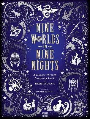 V cudzom jazyku Nine Worlds in Nine Nights - Hiawyn Oram,David Wyatt