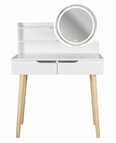 Toaletné stolíky ArtJum Toaletný stolík SCANDI 2 LED | CM-254121
