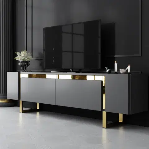 TV stolíky TV stolík YILDIZ GOLD Asirgroup