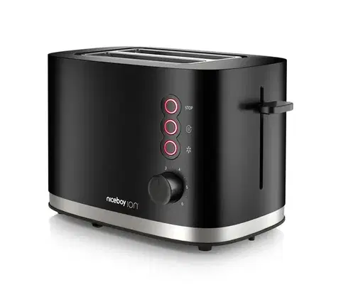 Predlžovacie káble Niceboy ION Cruncher C3 - Hriankovač s dvomi otvormi a rozpekačom 870W/230V čierna cruncher-c3-onyx-black