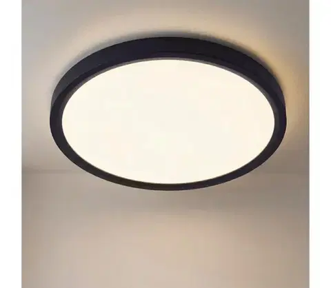 Svietidlá BRILAGI - LED stropné svietidlo ESTELA LED/18W/230V čierna WO800-OEM21-30
