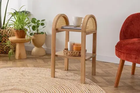 Konferenčné stolíky Príručný stolík / Odkladací stolík Nala 62 - Natural