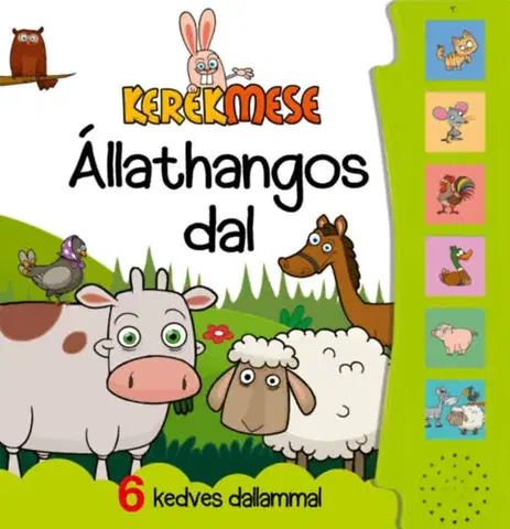 Zvukové knihy Kerekmese - Állathangos dal