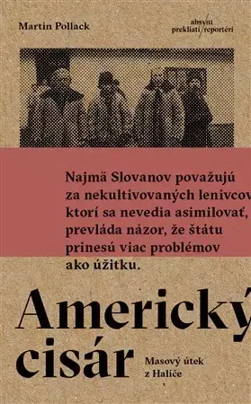Svetové dejiny, dejiny štátov Americký cisár - Martin Pollack